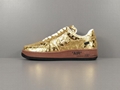 LOUlS VUlTTON X NiKe Air Force 1 LOw  gold Casual shoes