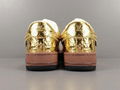 LOUlS VUlTTON X NiKe Air Force 1 LOw  gold Casual shoes