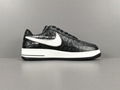 LOUlS VUlTTON X NiKe Air Force 1 LOw BLACK Casual shoes