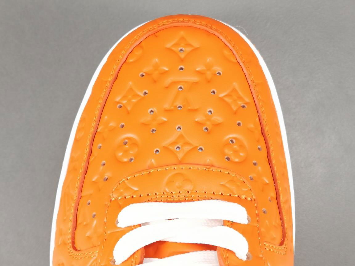 LOUlS VUlTTON X      Air Force 1 LOw orange Casual shoes 3