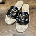       23 Spring/Summer new original 1:1 Straw Woven Fisherman Slippers 4