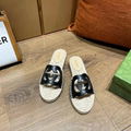       23 Spring/Summer new original 1:1 Straw Woven Fisherman Slippers 8