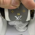 NEW LV diamond-cut calfskin CASUAL SHOES