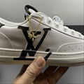 NEW LV diamond-cut calfskin CASUAL SHOES