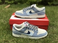 Nike Dunk Low 85 Double Hook Gray Blue DO9457-119 sport shoes