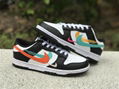 2023 NEW Nike Dunk low Multi black and white Color Three Hook Splash Ink FD4623-
