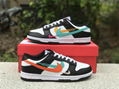 2023 NEW Nike Dunk low Multi black and white Color Three Hook Splash Ink FD4623-