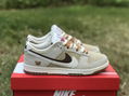 Nike Dunk Low 85 Bear Cookie Double Hook DO9457-100 CASUAL SHOES 