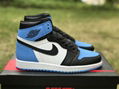 Air Jordan 1 High OG "UNC Toe" North Carolina Blue and Black Toe DZ5485-400  1