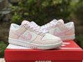 2023      SHOES      Dunk Low Pearl Pink Cashew Flower FD1449-100 CASUAL SHOES  2