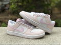 2023 NIKE SHOES Nike Dunk Low Pearl Pink Cashew Flower FD1449-100 CASUAL SHOES 