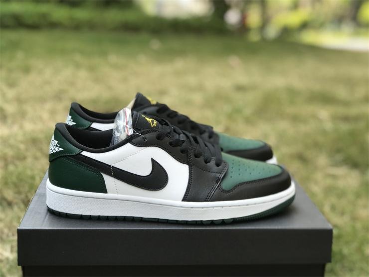 2023 new Air Jordan 1 Low Golf Black and Green DD9315-107 casual shoes 