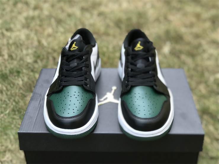 2023 new Air Jordan 1 Low Golf Black and Green DD9315-107 casual shoes  4