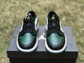 2023 new Air Jordan 1 Low Golf Black and Green DD9315-107 casual shoes 