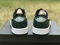 2023 new Air Jordan 1 Low Golf Black and Green DD9315-107 casual shoes  6