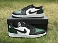 2023 new Air Jordan 1 Low Golf Black and Green DD9315-107 casual shoes  8