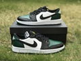 2023 new Air Jordan 1 Low Golf Black and Green DD9315-107 casual shoes 