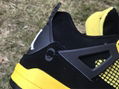 Air Jordan 4 "Thunder" Thor Signature Custom DH6927-017 basketball shoes