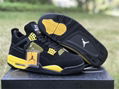 Air Jordan 4 "Thunder" Thor Signature Custom DH6927-017 basketball shoes