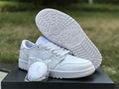 2023 nike shoes Air Jordan 1 Low Golf “White Croc”DD9315-110 sport shoes 