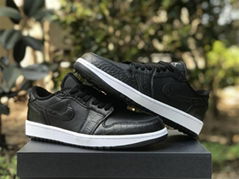      SHOES Air Jordan 1 Low Golf “Black Croc DD9315-003 sport SHOES