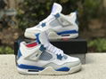 2023 AJ4 SHOES Air Jordan 4 OG “MILITARY BLUE” 308497-105  