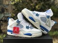 2023 AJ4 SHOES Air Jordan 4 OG “MILITARY BLUE” 308497-105   7