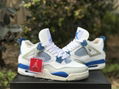 2023 AJ4 SHOES Air Jordan 4 OG “MILITARY BLUE” 308497-105   9