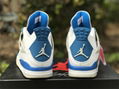 2023 AJ4 SHOES Air Jordan 4 OG “MILITARY BLUE” 308497-105  