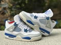 2023 AJ4 SHOES Air Jordan 4 OG “MILITARY BLUE” 308497-105   19