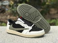 Travis Scott x Air Jordan 1 Low WMNS DZ4137-106  sport shoes 