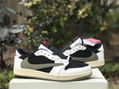 Travis Scott x Air Jordan 1 Low WMNS DZ4137-106  sport shoes 