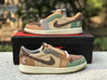 Zion Williamson x Air Jordan 1 Low OG “Voodoo” DZ7292-200 sport shoes 