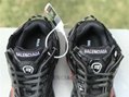 Balenciaga 7.0 High Top Black and Red Doodle 677403 W3RB1 0102 shoes 