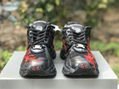            7.0 High Top Black and Red Doodle 677403 W3RB1 0102 shoes  6