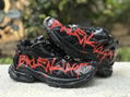            7.0 High Top Black and Red Doodle 677403 W3RB1 0102 shoes  11