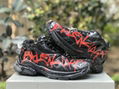 Balenciaga 7.0 High Top Black and Red Doodle 677403 W3RB1 0102 shoes 