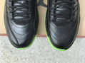 top AJ SHOES Air Jordan 12 Black and green SPORT SHOES  10