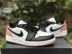 Air Jordan 1 Low Golf “Rust Pink” DD9315-106 running shoes 