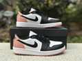 Air Jordan 1 Low Golf “Rust Pink” DD9315-106 running shoes 