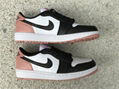 Air Jordan 1 Low Golf “Rust Pink” DD9315-106 running shoes 