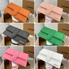 jacquemus bag  6 colors, Handbag High quality, material: Top layer leather