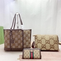 hot gucci bag 3 piece set high quality Tote High quality shoulder bag