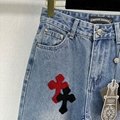 23 spring/summer series Croxin new towel embroidered cross straight leg jeans 6