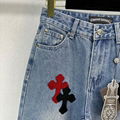 23 spring/summer series Croxin new towel embroidered cross straight leg jeans