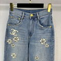 2023 women Casual fashion sense jeans all match straight long leg artifact 4