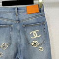 2023 women Casual fashion sense jeans all match straight long leg artifact 9