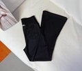 New high elasticity flared pants custom yoga elastic fabric casual sports pants