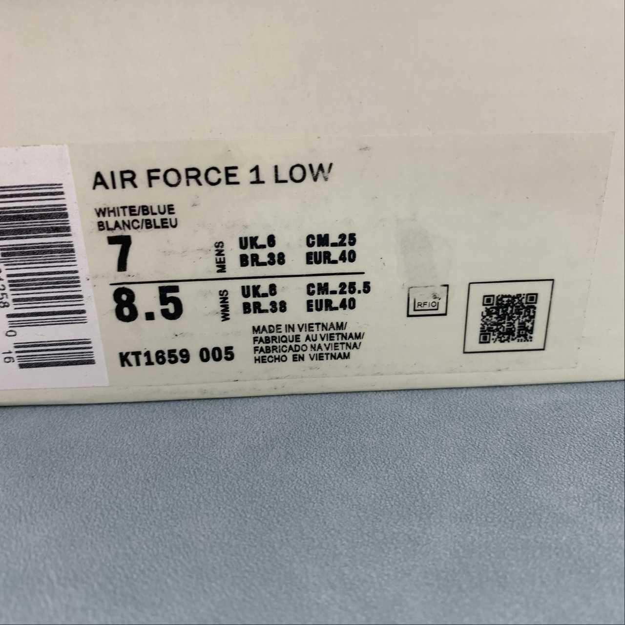      AIR FORCE 1 Air Force low-top casual shoes KT1659-005 5