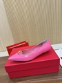 New Valentino heel shoe Fabric imported patent leather with high score 3cm/6.5cm